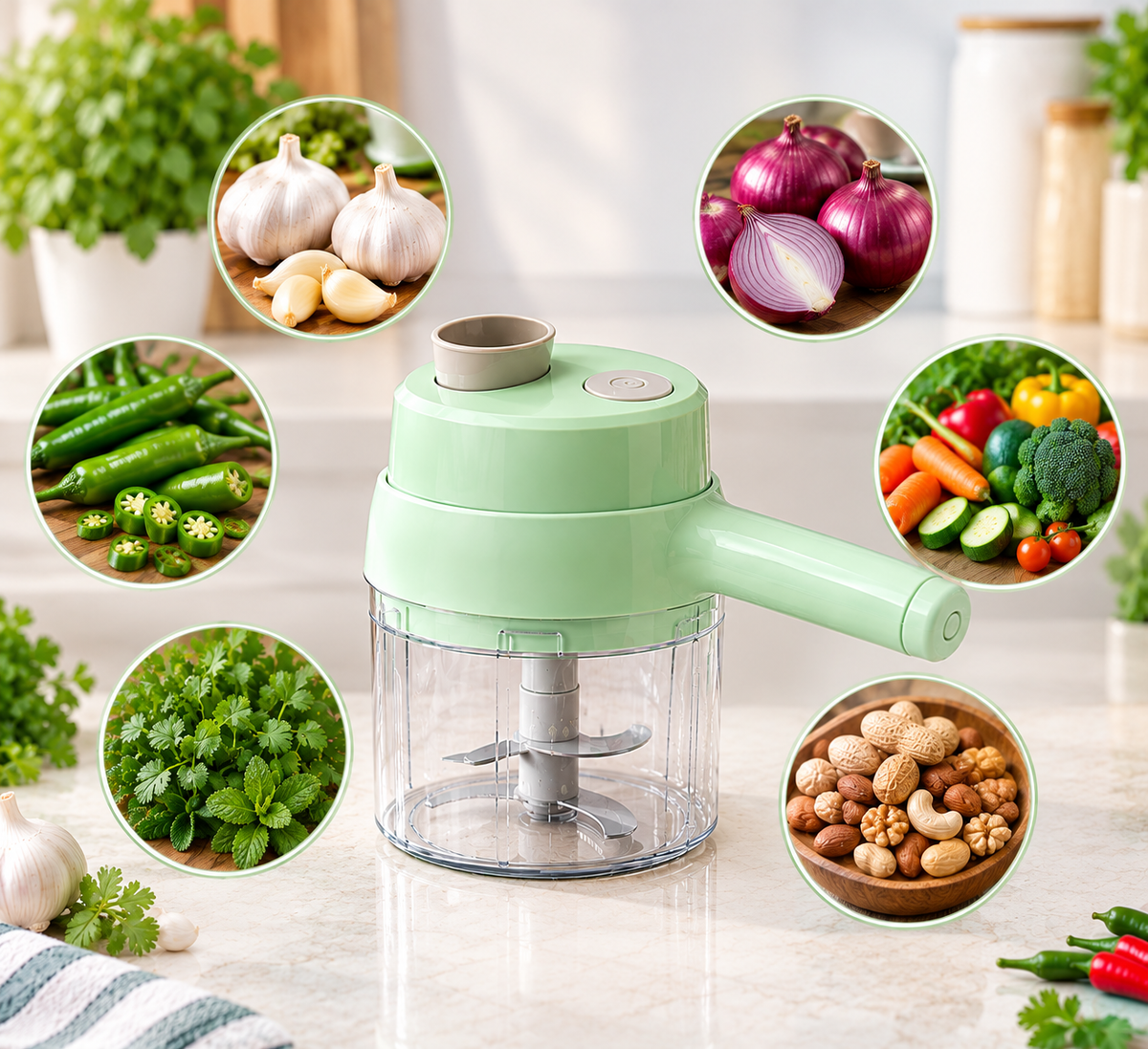 Chop More Than Just Vegetables
