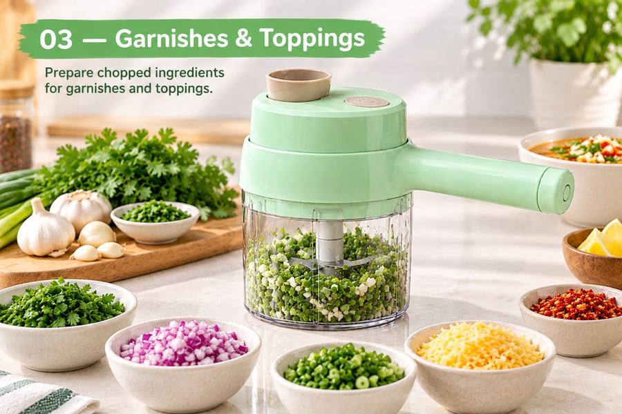 Garnishes & Toppings