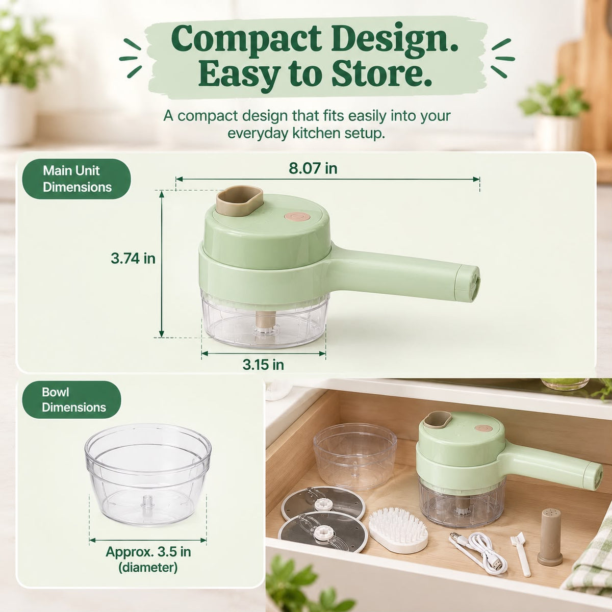 Product instructions and dimensions
